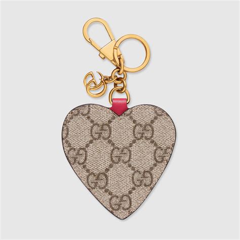 gucci heart keychain|gucci keychains for women.